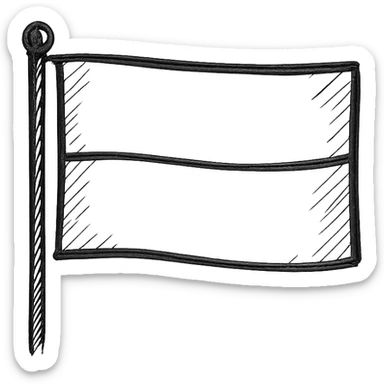 Ukraine flag sticker