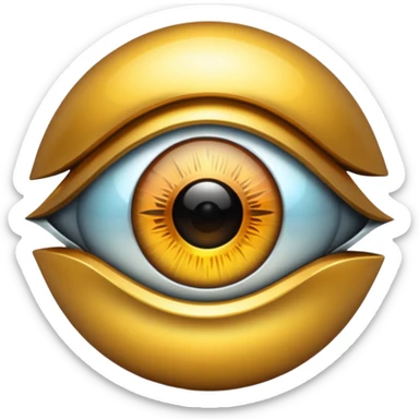 eye of chronos, the eye only sticker