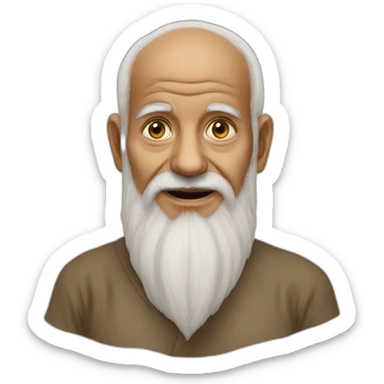 Neeb karori Baba sticker