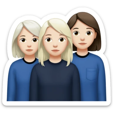 Boygenius Phoebe Bridgers Julien Baker Lucy Dacus The Record sticker