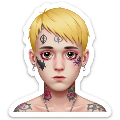 lil peep sticker