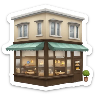 Cafe sticker