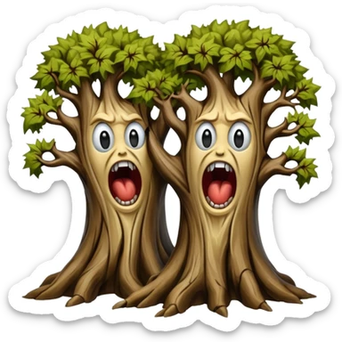 screaming trees sticker