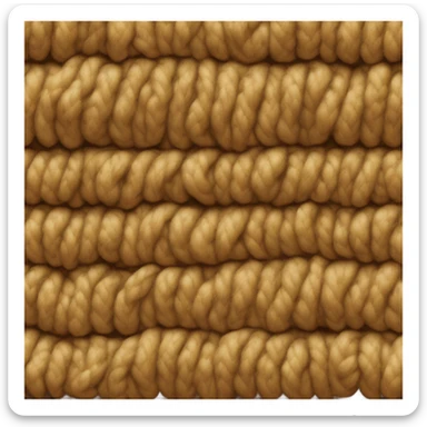 Brioche knit sticker