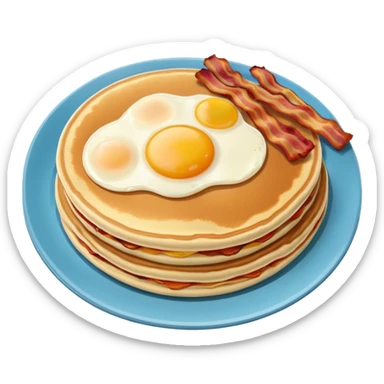 breakfast sticker