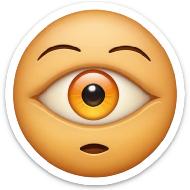 Eye twitch emoji sticker