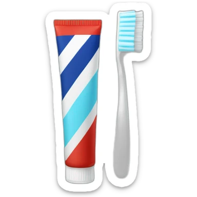 toothpaste gat flag sticker