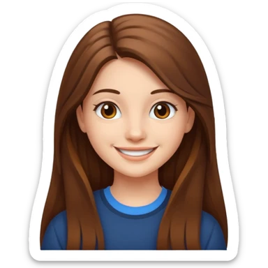 college girl sticker