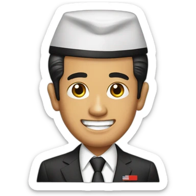 presiden jokowi sticker