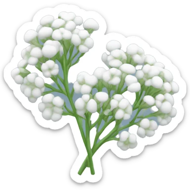 baby’s breath  sticker