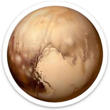Planet Pluto sticker