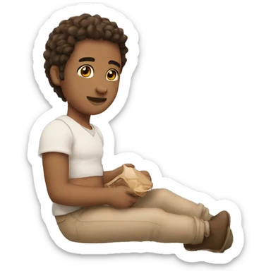 💯 emoji but make it say 2 instead sticker