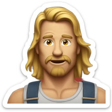 red neck american sticker