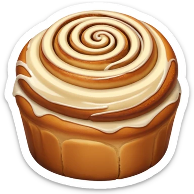 cinnamon roll sticker