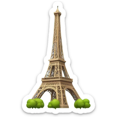 effeil tower sticker