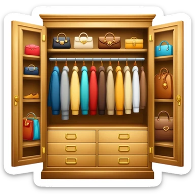  closet luxury sticker