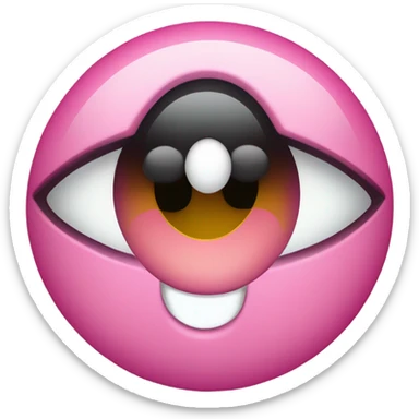 MAKE KIRBY EYES YOU FUCKING DUMBASS sticker