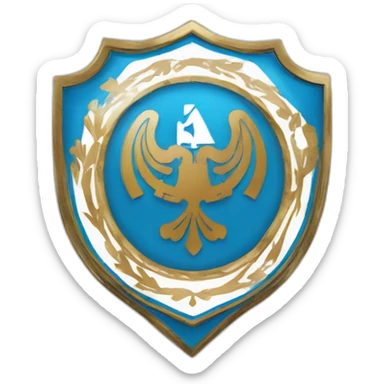 l'Olympique de Marseille logo sticker