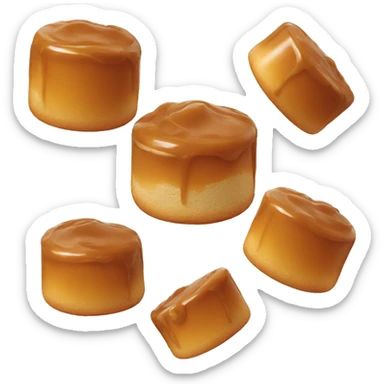Caramel sticker