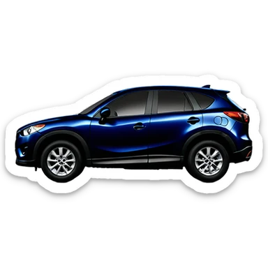 2015 mazda cx5 dark blue sticker