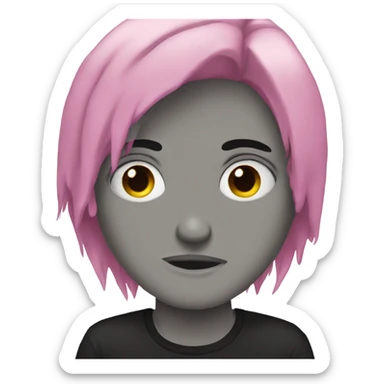 Make an emo emoji  sticker