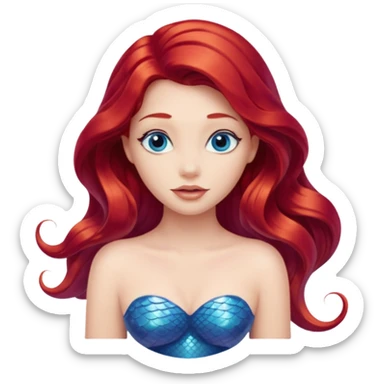 Ariel the mermaid sticker
