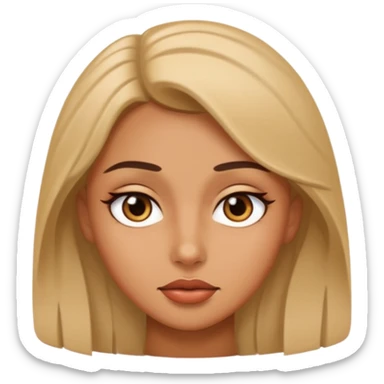 seductive eye roll sticker