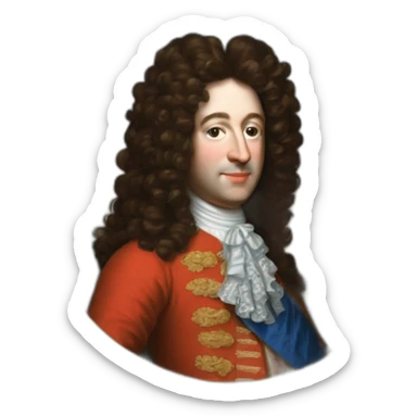Soleil royal Louis XIV sticker