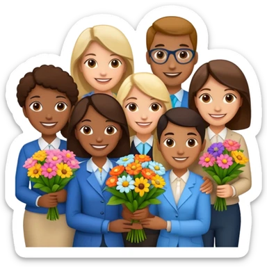 Praise the Lord! Congratulations to our amazing team of teachers 🙌🏻💐 sticker