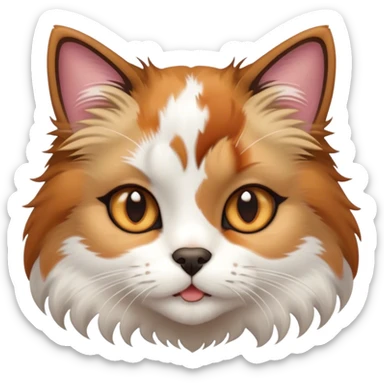 un animal mi chien mi chat mignon  attachant mais pas enfantin sticker