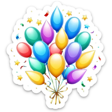 new years eve decor  sticker