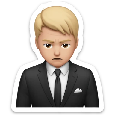 Losing at work , twice  sticker