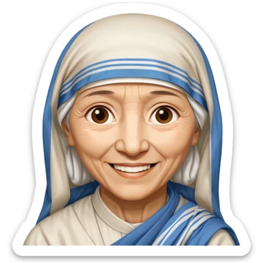 Mother Teresa sticker