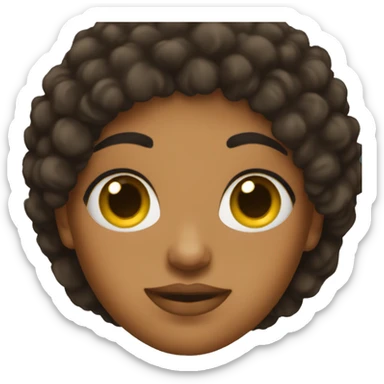 Afro Latina  sticker