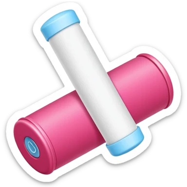 Make a menstrual tampon sticker