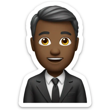 memoji of an interviewer sticker