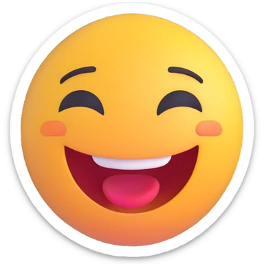 laughing emoji sticker