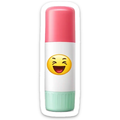 lip balm with label sticker