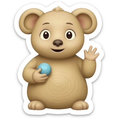 Makka Pakka from in the night garden sticker