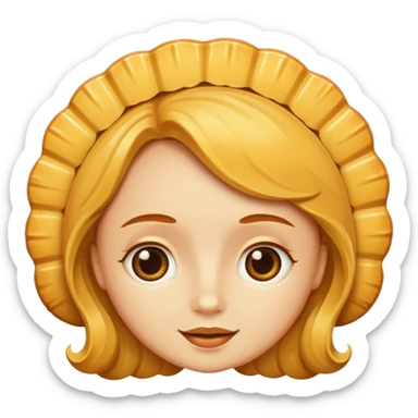 dessert Madeleine sticker