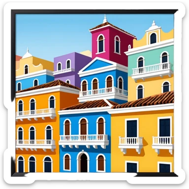 colombia cartagena sticker