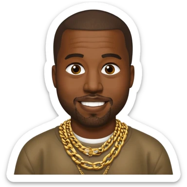 Kanye west sticker