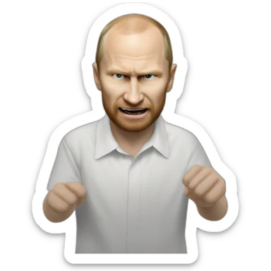 aphex-twin-beating-up-putin sticker