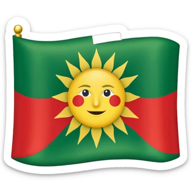Kürdistan Flag sticker