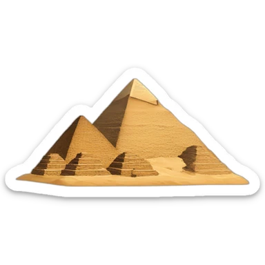 Pyramids sticker