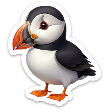 Puffin emoji sticker