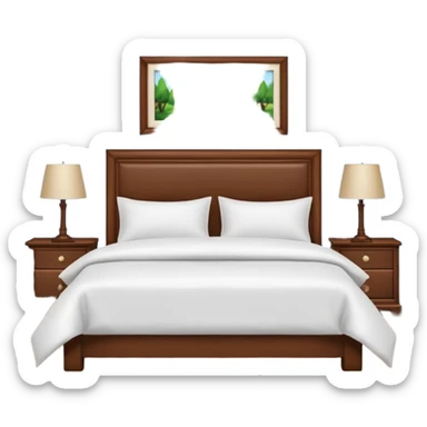 Sleek wooden frames, slightly decorative headboards, brighter bedding styles. sticker