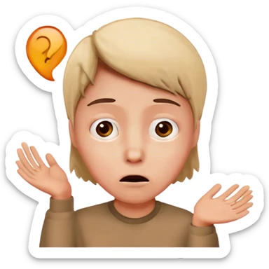 i dont know sticker