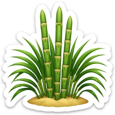 Sugarcane sticker