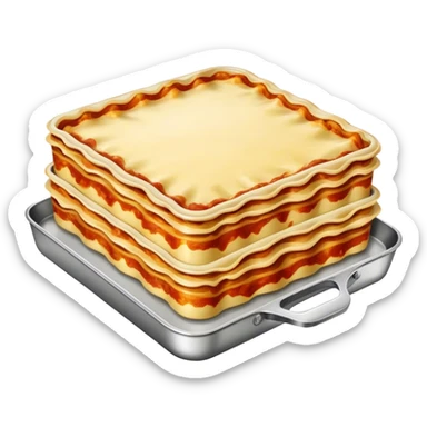 Lasagna pan sticker